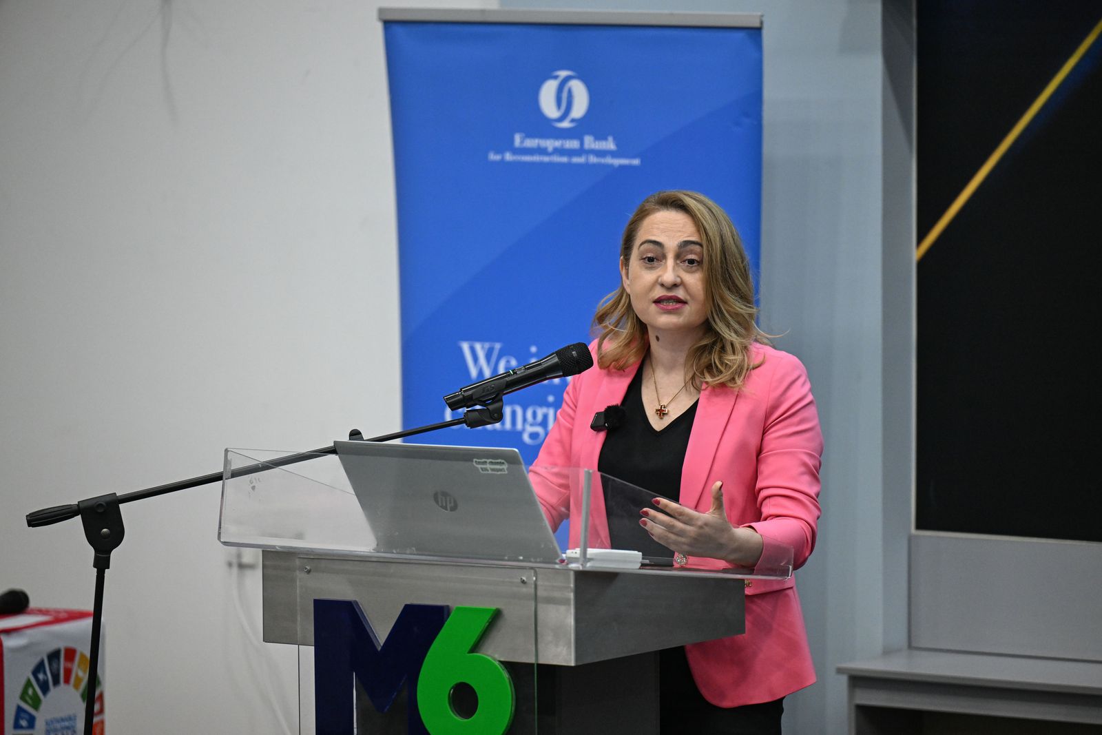 Participants in a training session at M6 Educational Centre in Skopje